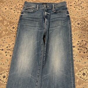 Mother size 27 straight leg jeans